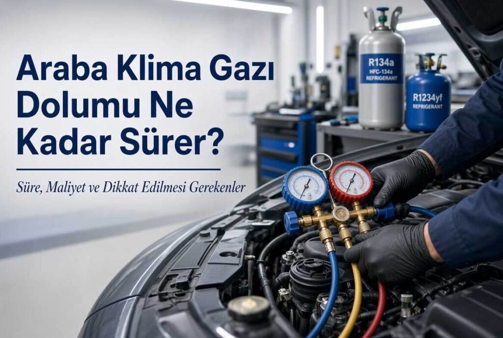 Araba Klima Gazı Dolumu Ne Kadar Sürer?